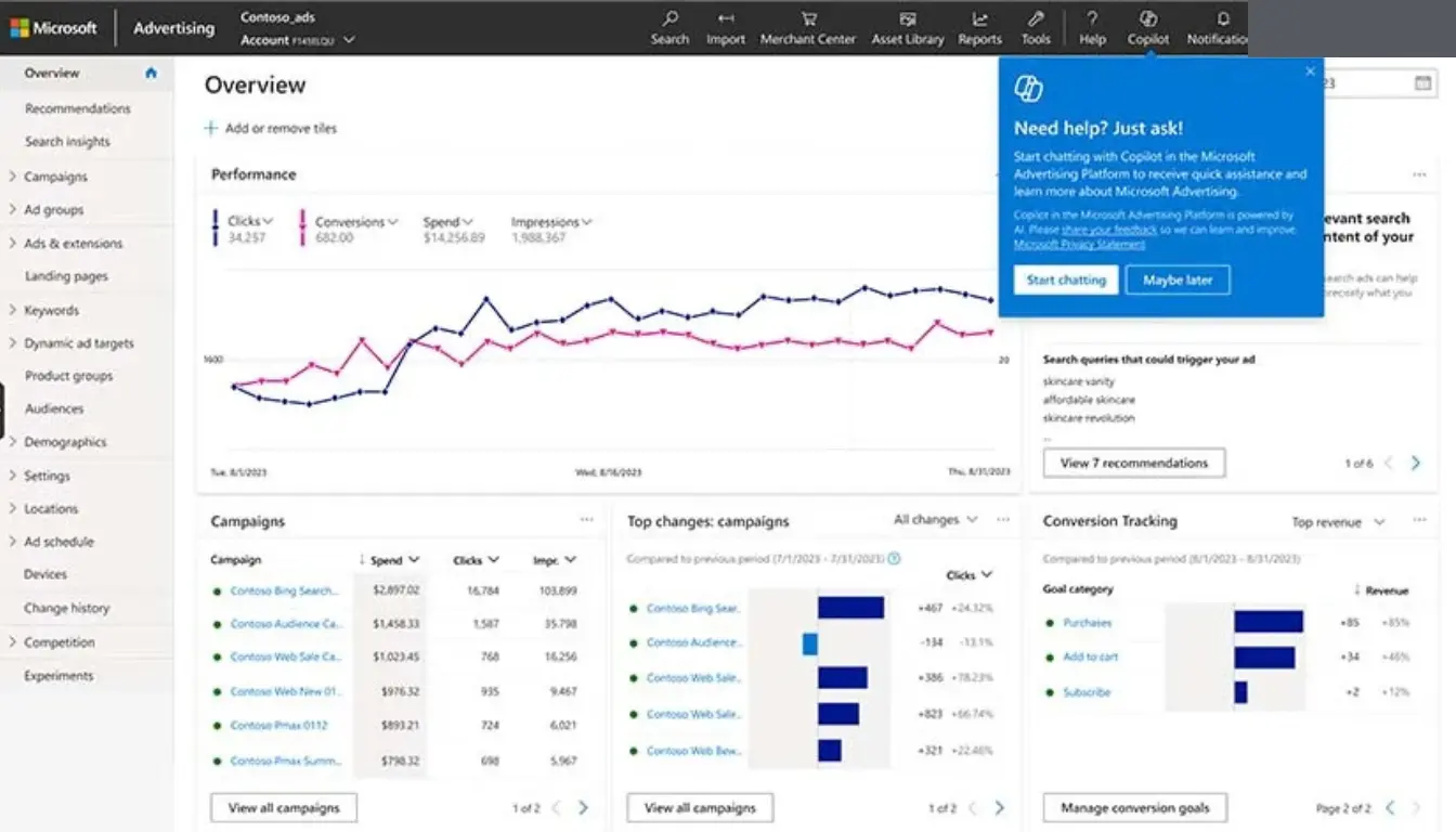 Microsoft Ads carlisle